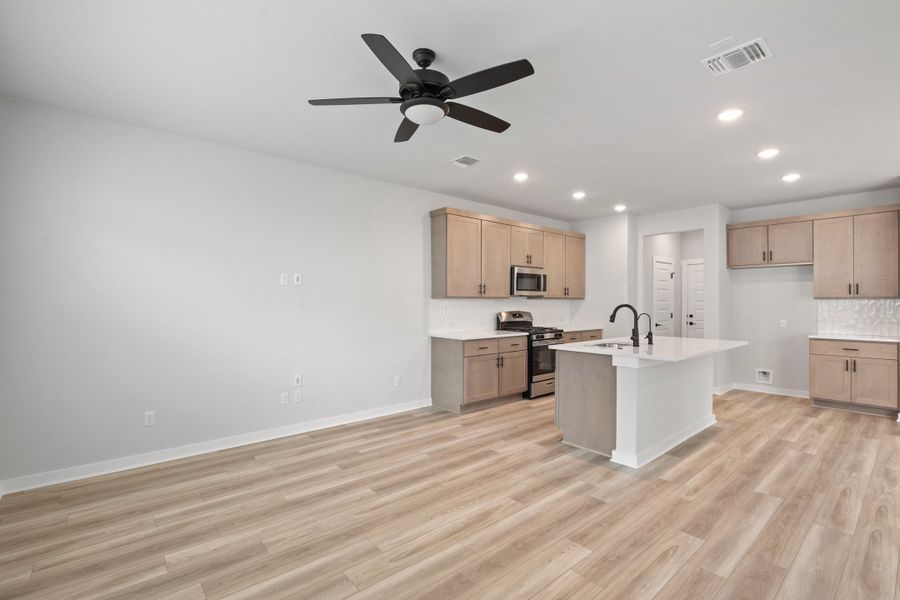 Furnished interior view inside a new home in Park Central, Georgetown (Image 8).