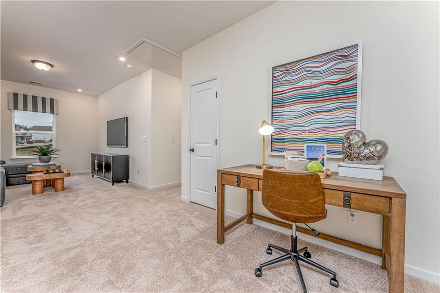 Furnished interior view inside a new home in Hillcrest Park, Ringgold (Image 14).