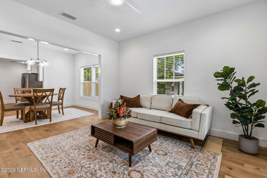Furnished interior view inside a new home in , Jacksonville (Image 13).