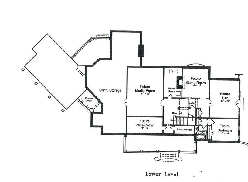 2D floor plan layout of this home in , Davidson, NC (Image 3).