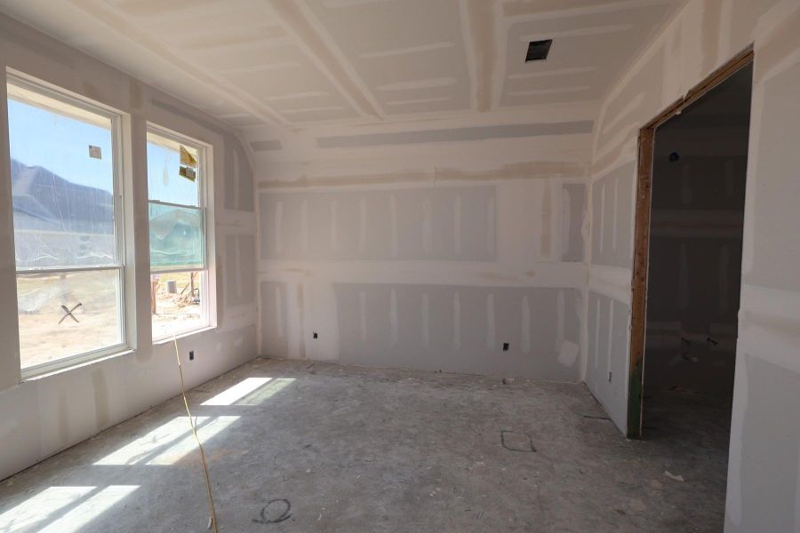 In-progress construction of a new home in Dunham Pointe, Cypress, TX (Image 43).