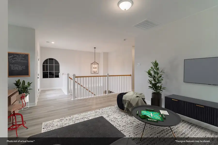 Furnished interior view inside a new home in Indigo at Abbey Preserve, Wilmington (Image 11).