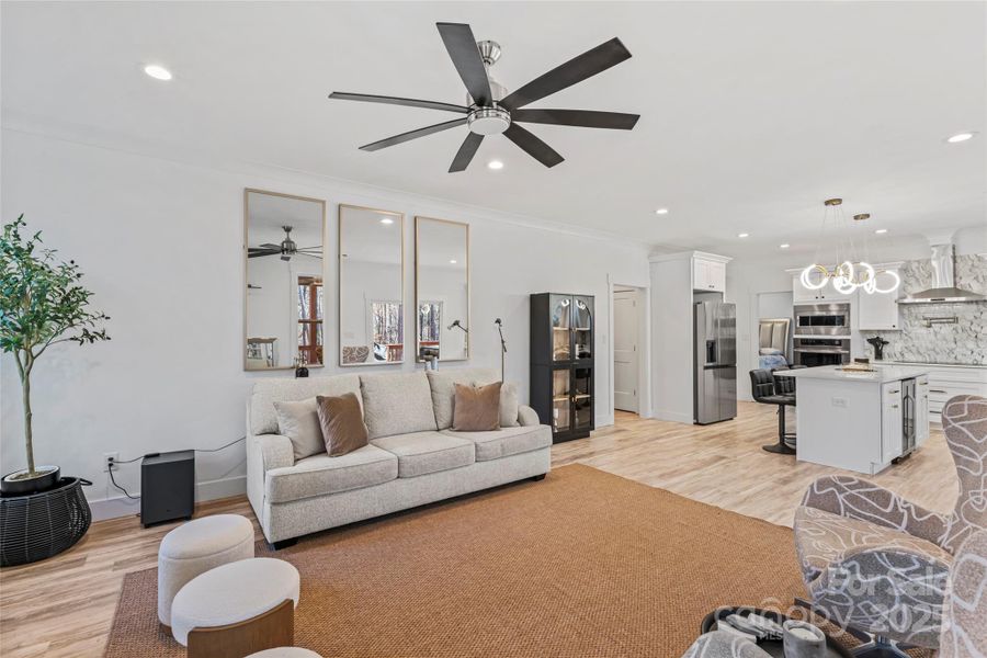 Furnished interior view inside a new home in , Denver (Image 35).