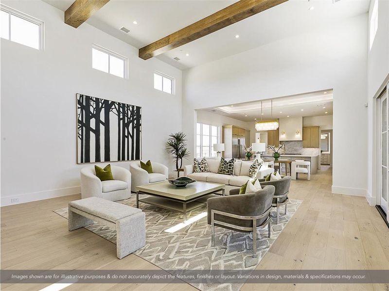 Furnished interior view inside a new home in , Westlake (Image 3).