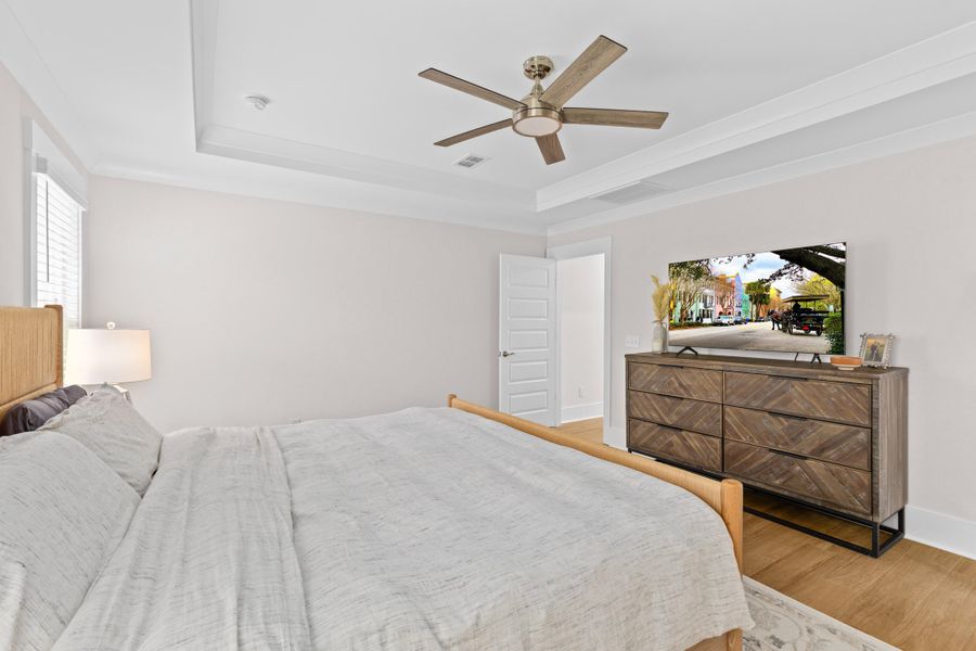 Furnished interior view inside a new home in , Johns Island (Image 7).