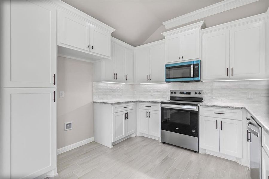 Furnished interior view inside a new home in , Springtown (Image 10).