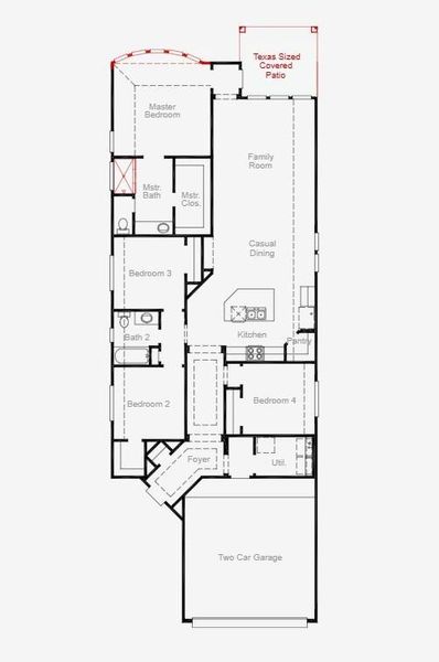 2D floor plan layout of this home in Escondido, Magnolia, TX (Image 2). 2D floor plan layout of this home in Escondido, Magnolia, TX (Image 2).