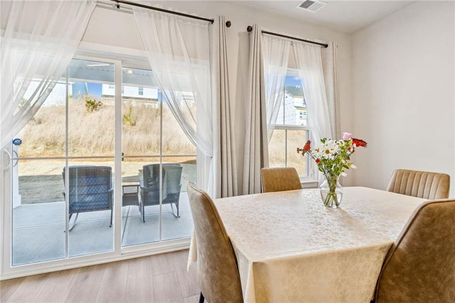 Furnished interior view inside a new home in , Hoschton (Image 27).