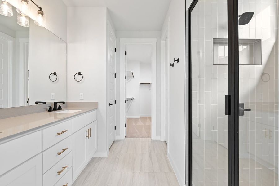 Furnished interior view inside a new home in Flora, Hutto (Image 14). Furnished interior view inside a new home in Flora, Hutto (Image 14).