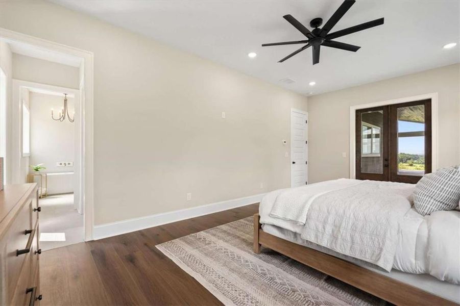 Furnished interior view inside a new home in , Roopville (Image 49).