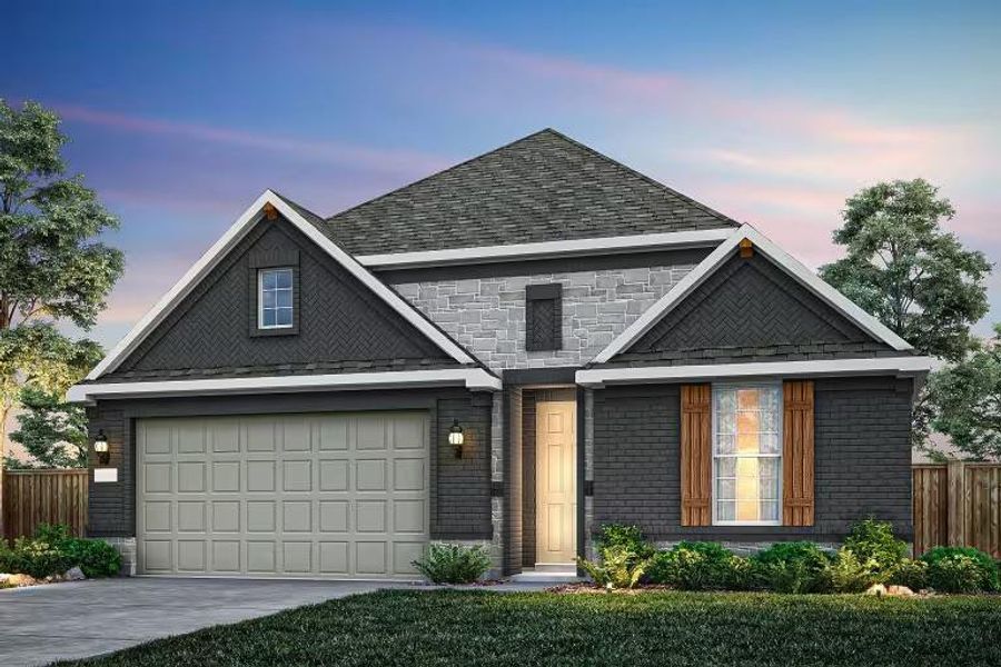 Pulte Homes, Doucette elevation LS201, rendering Pulte Homes, Doucette elevation LS201, rendering