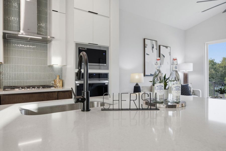 Furnished interior view inside a new home in , Austin (Image 19).