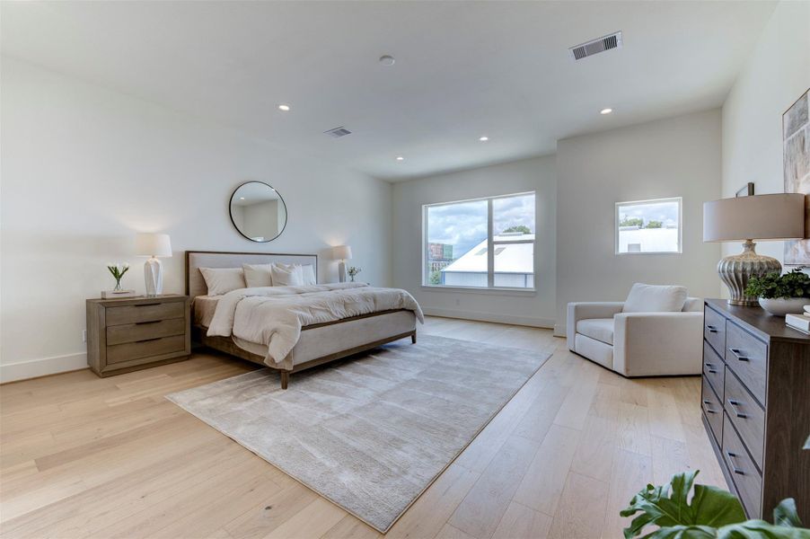 Furnished interior view inside a new home in , Houston (Image 18). Furnished interior view inside a new home in , Houston (Image 18).