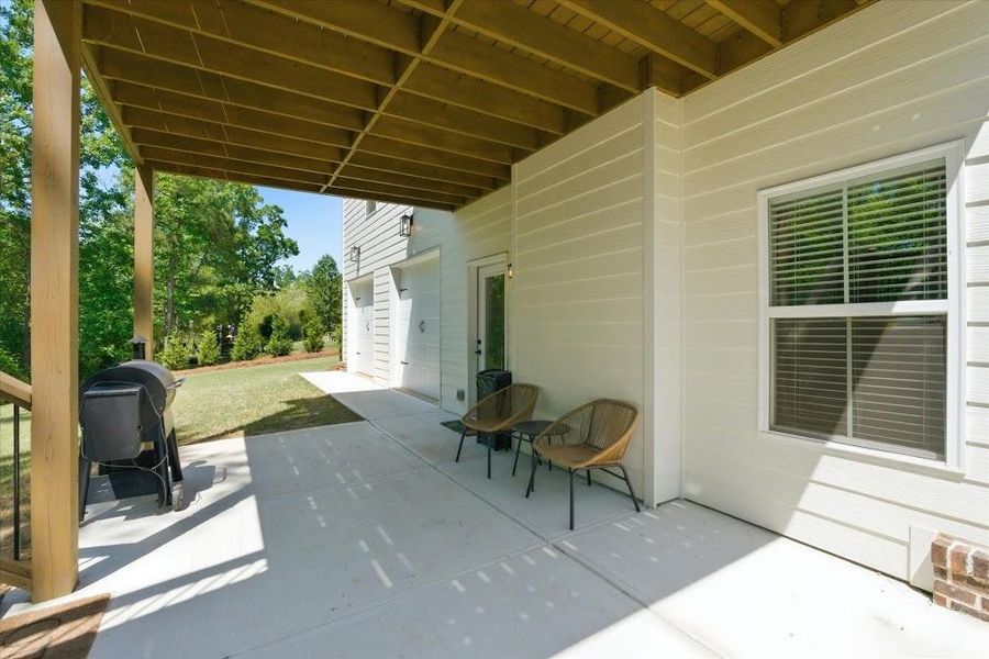 Exterior details and patio area of a home in , Carrollton (Image 27).