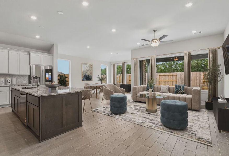 Homesite 1704 Great Room - Staged - 5 of 21