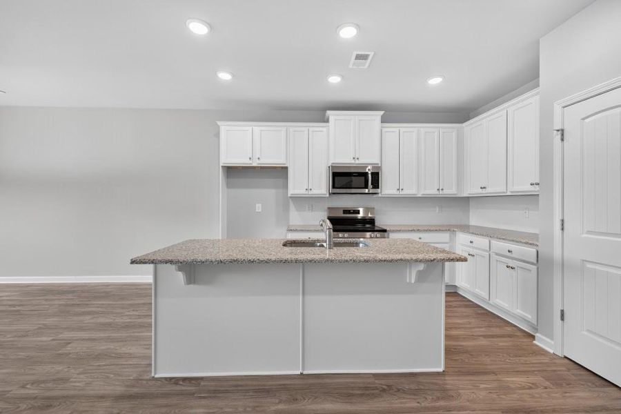 Furnished interior view inside a new home in The Reserve At Clock Tower, Douglasville (Image 13).