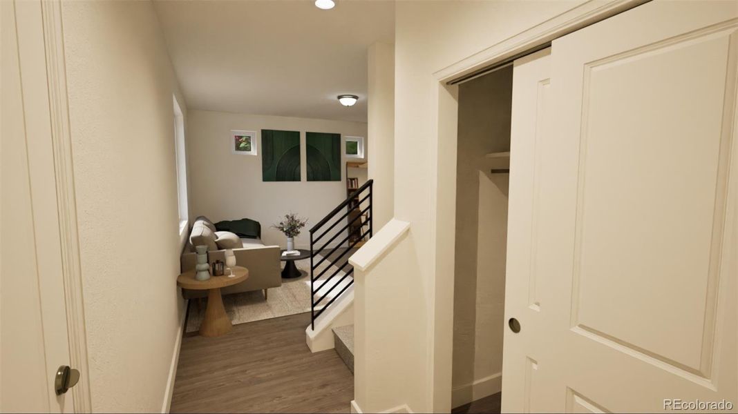 Furnished interior view inside a new home in , Aurora (Image 11).