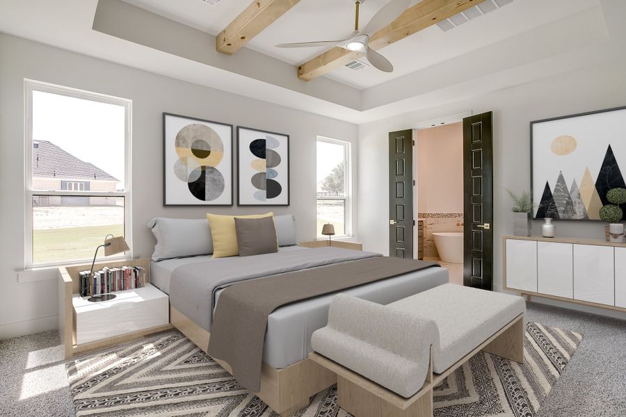 Representative furnished interior of a home built from the The Plano by Kenmark Homes in Paloma Ranches, Justin (Image 6). Representative furnished interior of a home built from the The Plano by Kenmark Homes in Paloma Ranches, Justin (Image 6).