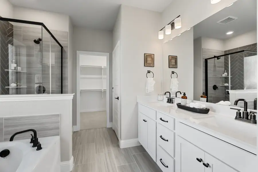 Furnished interior view inside a new home in Goodland, Midlothian (Image 12).