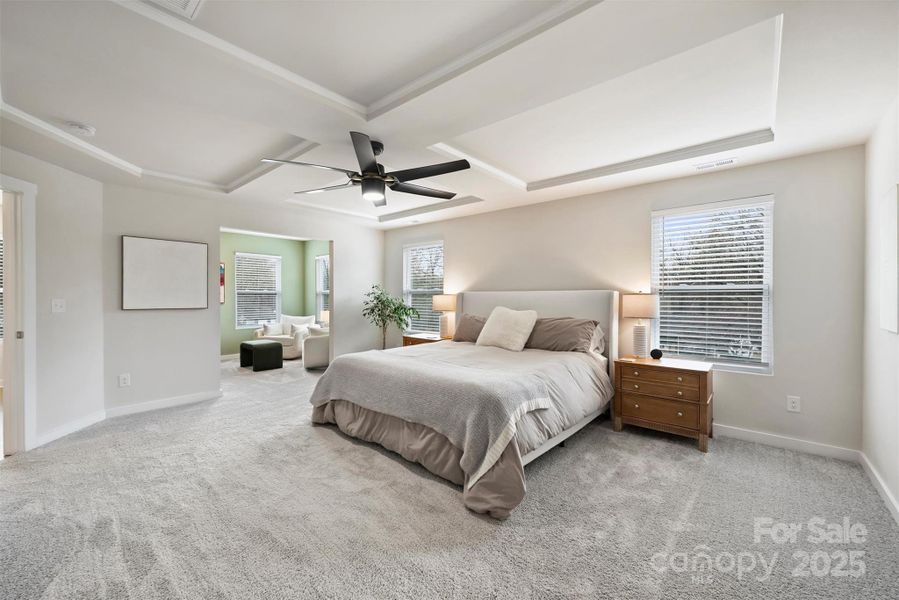 Furnished interior view inside a new home in , Charlotte (Image 30).