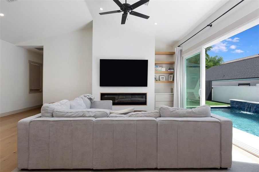 Furnished interior view inside a new home in , St. Petersburg (Image 12).