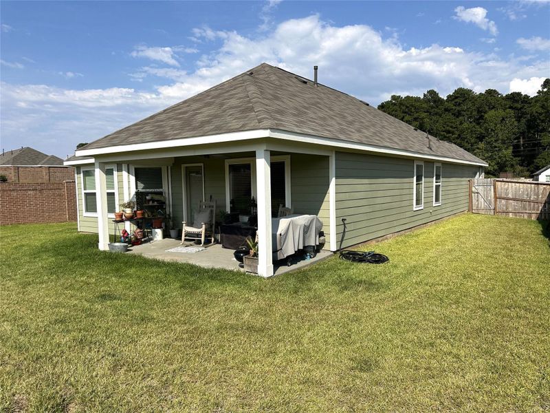Front exterior of a new home in Lone Star Landing, Montgomery, TX, highlighting curb appeal (Image 21).