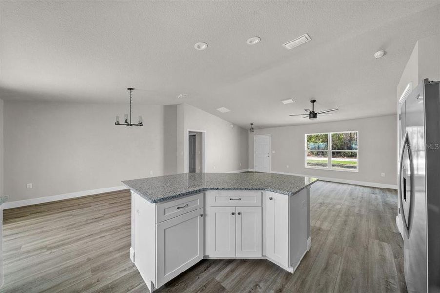 Furnished interior view inside a new home in , Citrus Springs (Image 11).