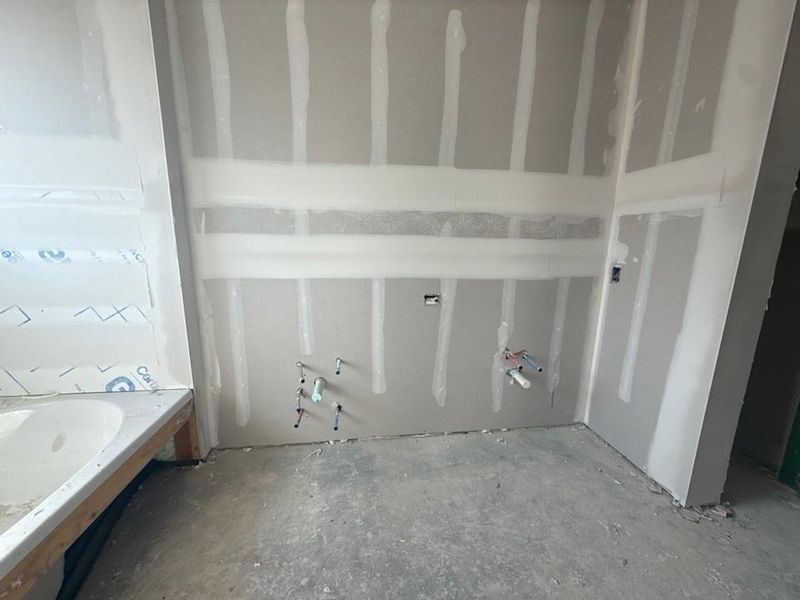 In-progress construction of a new home in Morningstar, Aledo, TX (Image 9).