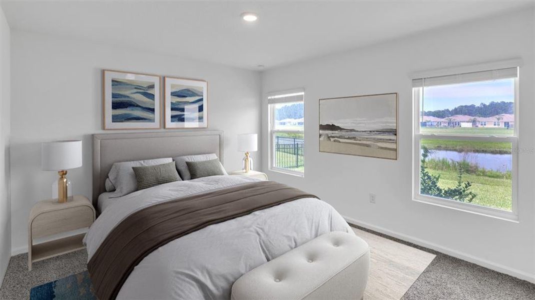 Furnished interior view inside a new home in Grand Reserve, Bunnell (Image 10). Furnished interior view inside a new home in Grand Reserve, Bunnell (Image 10).