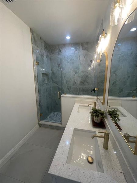 Furnished interior view inside a new home in , Tampa (Image 8). Furnished interior view inside a new home in , Tampa (Image 8).