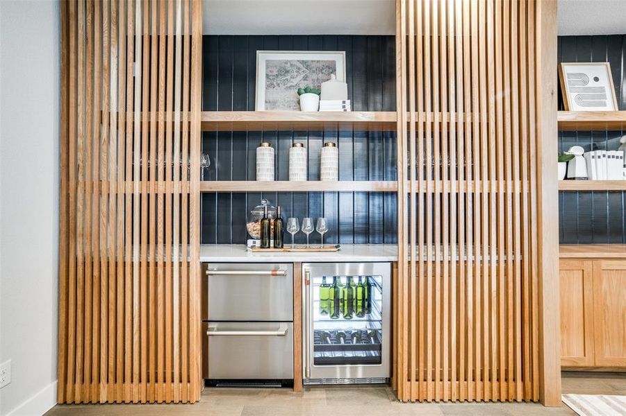 Furnished interior view inside a new home in Fields, Frisco (Image 11). Furnished interior view inside a new home in Fields, Frisco (Image 11).