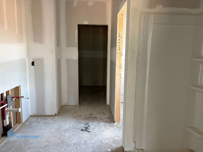 In-progress construction of a new home in Crescent Mills, Wilson's Mills, NC (Image 11).