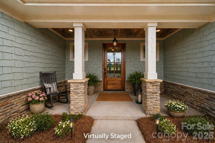 Exterior details and patio area of a home in , Lancaster (Image 4).