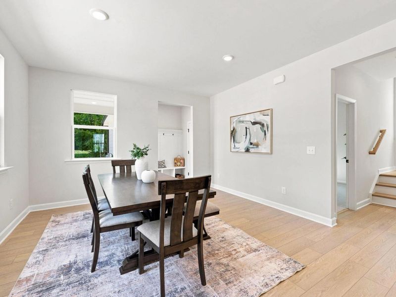 Furnished interior view inside a new home in Forestville Yard, Knightdale (Image 13).