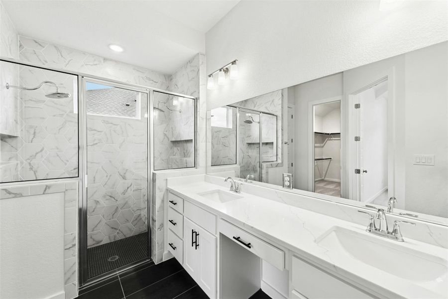 Furnished interior view inside a new home in University Heights, Round Rock (Image 7).