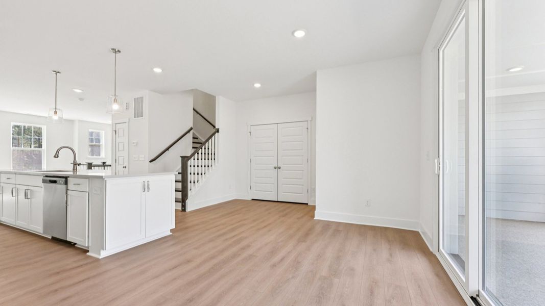 Furnished interior view inside a new home in Bayberry, Raleigh (Image 14).