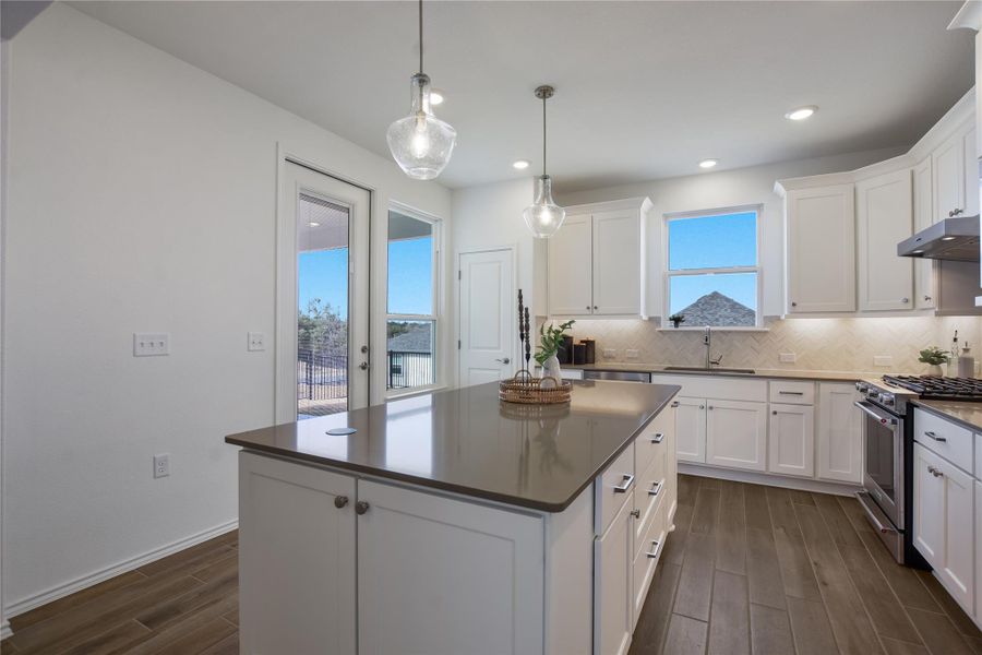 Furnished interior view inside a new home in Sun City Texas, Georgetown (Image 7).