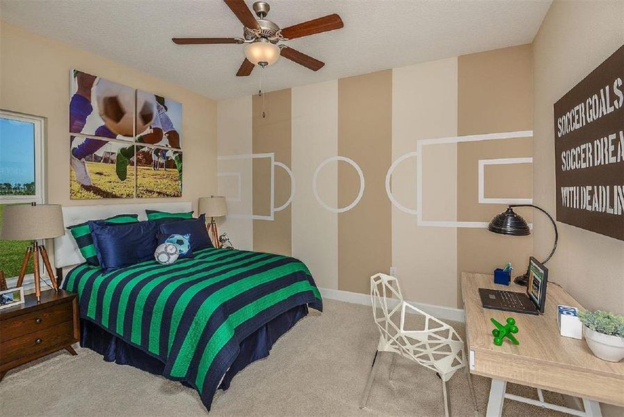 Furnished interior view inside a new home in Wilford Preserve, Orange Park (Image 18).