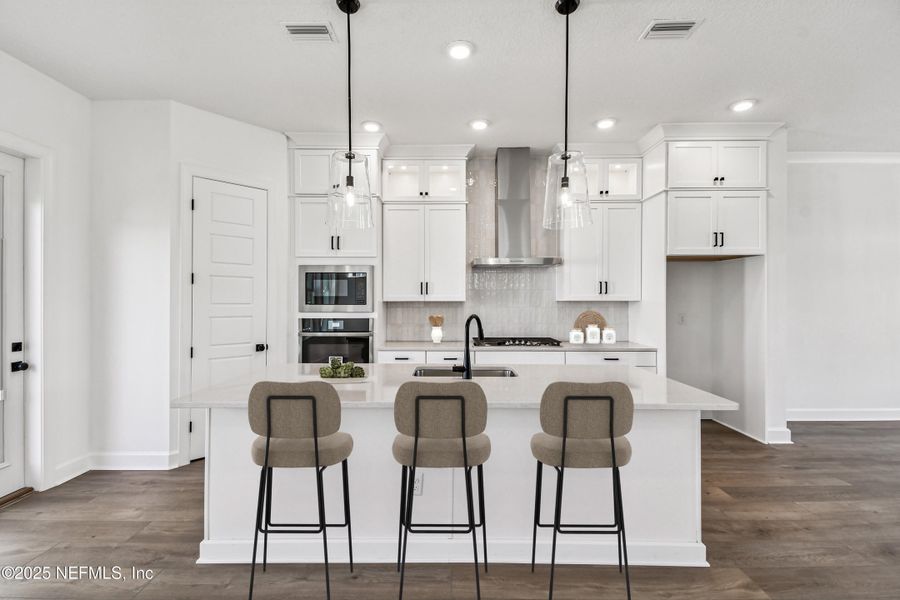 Furnished interior view inside a new home in , Jacksonville (Image 4).