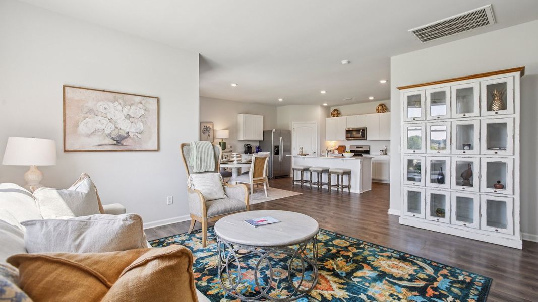 Furnished interior view inside a new home in The Parks, White House (Image 10). Furnished interior view inside a new home in The Parks, White House (Image 10).