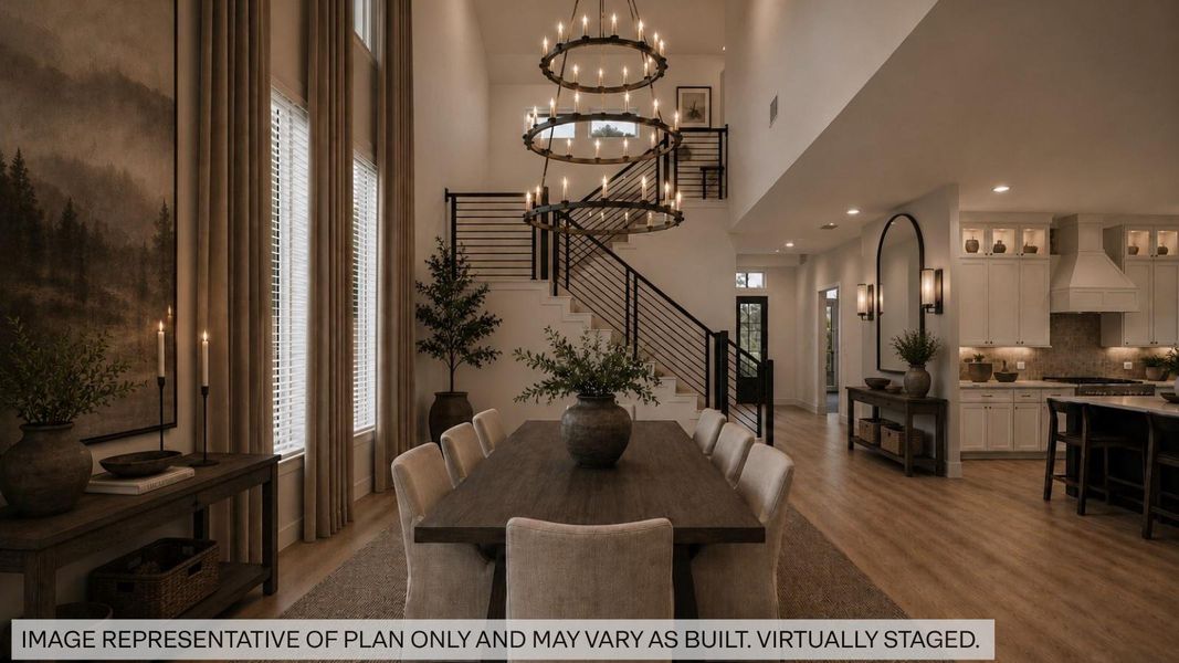 Furnished interior view inside a new home in Butlers Bend Estates, Pinehurst (Image 12).
