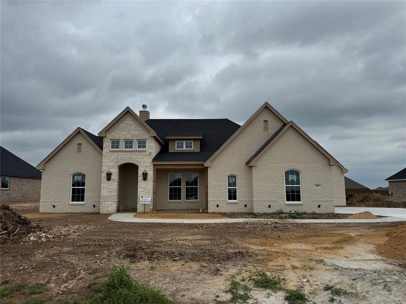 In-progress construction of a new home in Coyote Crossing, Godley, TX (Image 5). In-progress construction of a new home in Coyote Crossing, Godley, TX (Image 5).