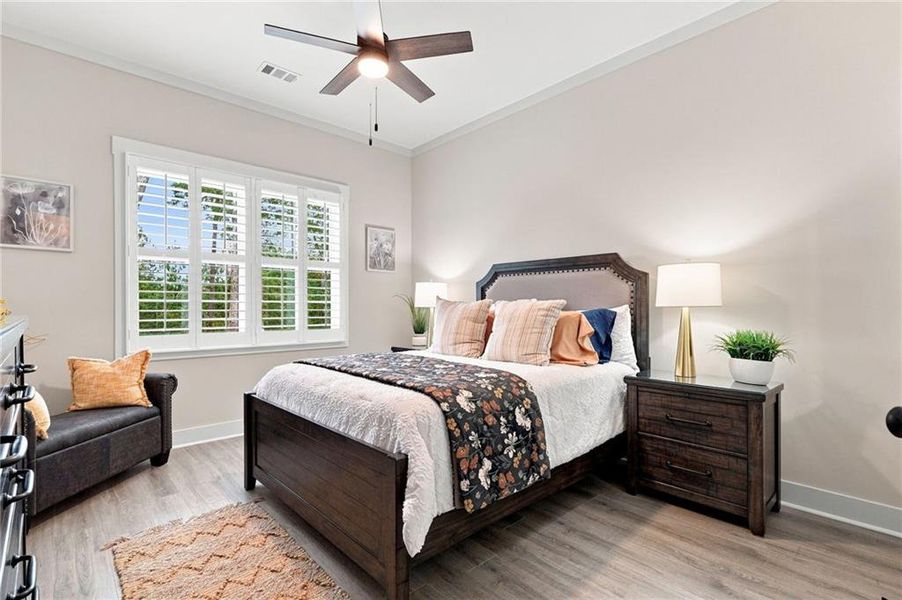 Furnished interior view inside a new home in , Ball Ground (Image 62). Furnished interior view inside a new home in , Ball Ground (Image 62).