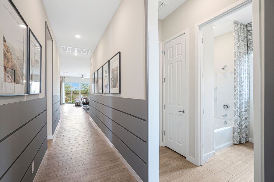 Representative furnished interior of a home built from the Copper by Mattamy Homes in Empire Pointe, Queen Creek (Image 11).