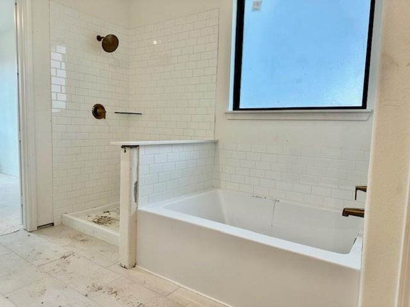 actual progress of your home.