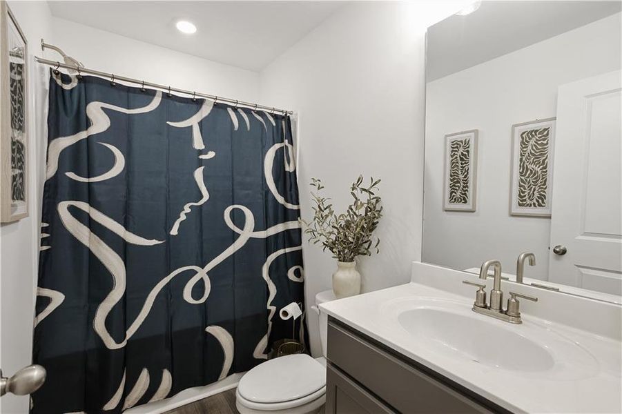 Furnished interior view inside a new home in , Douglasville (Image 26).