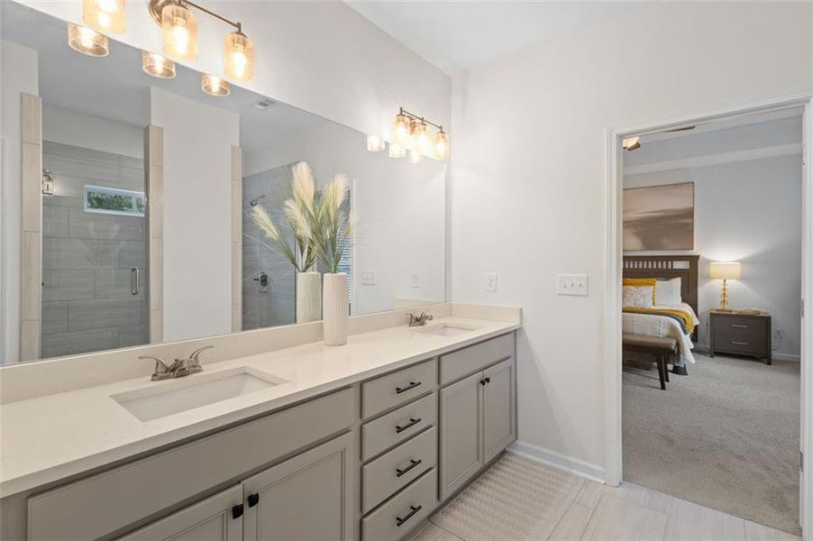 Furnished interior view inside a new home in Jefferson Hills, Jefferson (Image 5).