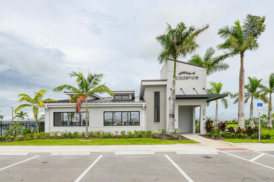 Front exterior of a new home in , Port St. Lucie, FL, highlighting curb appeal (Image 27).