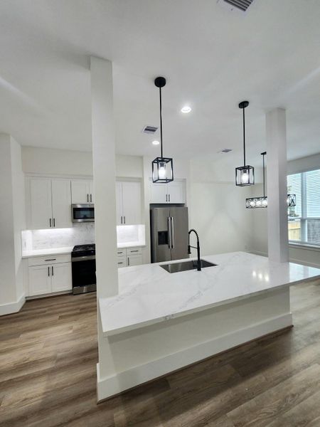 Furnished interior view inside a new home in , Houston (Image 13). Furnished interior view inside a new home in , Houston (Image 13).