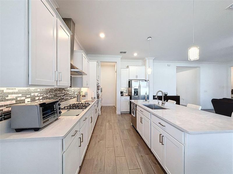 Furnished interior view inside a new home in Southshore Bay: The Estates, Wimauma (Image 9). Furnished interior view inside a new home in Southshore Bay: The Estates, Wimauma (Image 9).